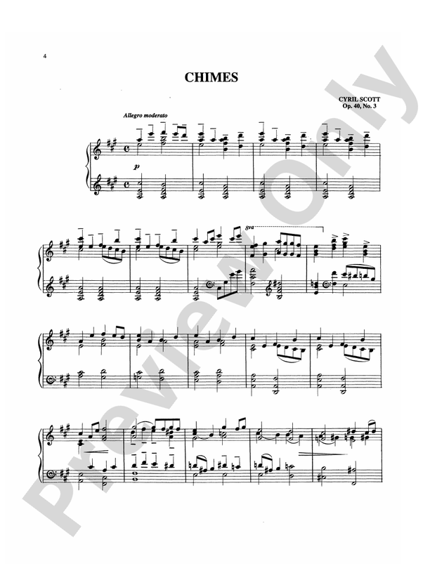 Scott - Selected Piano Works - Piano Solo (Digital Download)