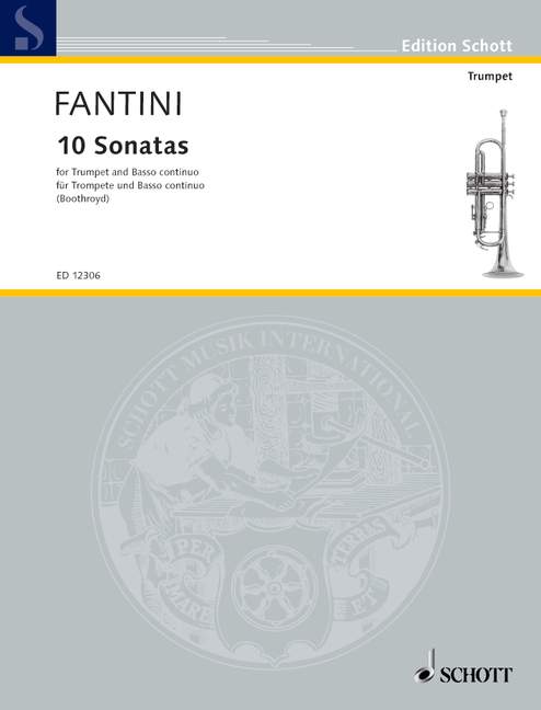10 Sonatas Trumpet/Continuo