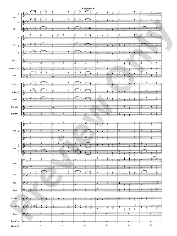 The Sussex Mummers' Christmas Carol - Concert Band Conductor Score & Parts (Digital Download)