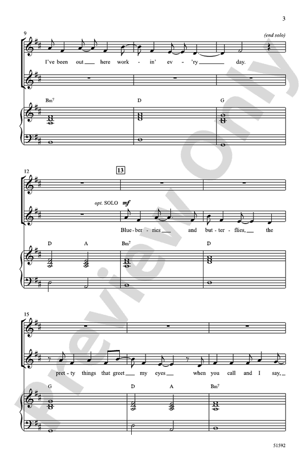 Belong Together - 2 Part Treble Choral Octavo (Digital Download)