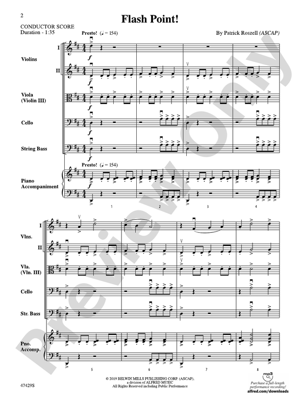 Flashpoint! - Concert Band Conductor Score & Parts (Digital Download)