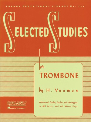 Selected Studies - Trombone - Trombone Rubank Publications
