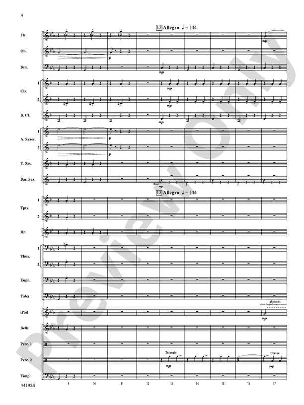 The Haunted Carousel - Concert Band Conductor Score & Parts (Digital Download)