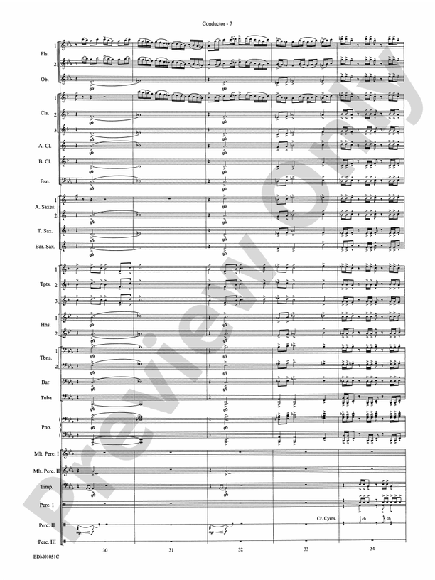 Royal Canadian Sketches - Concert Band Conductor Score & Parts (Digital Download)