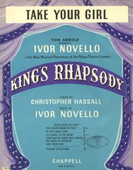 Take Your Girl (from 'King's Rhapsody') - Vocal/Piano (Digital Download)