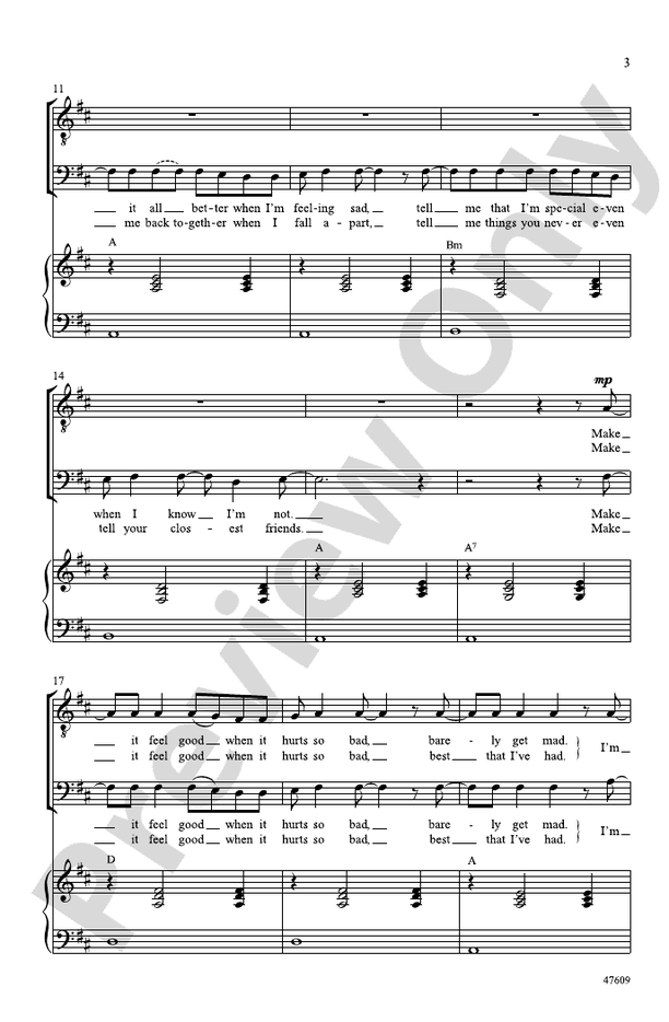 1, 2, 3, 4 - TB Choral Octavo (Digital Download)