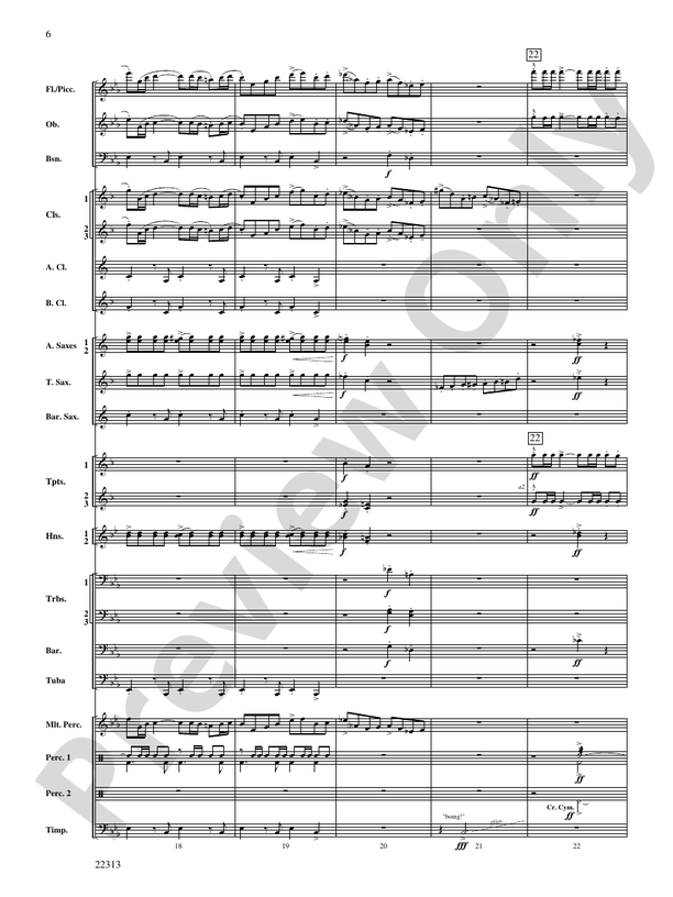 In the Groove - Concert Band Conductor Score & Parts (Digital Download)