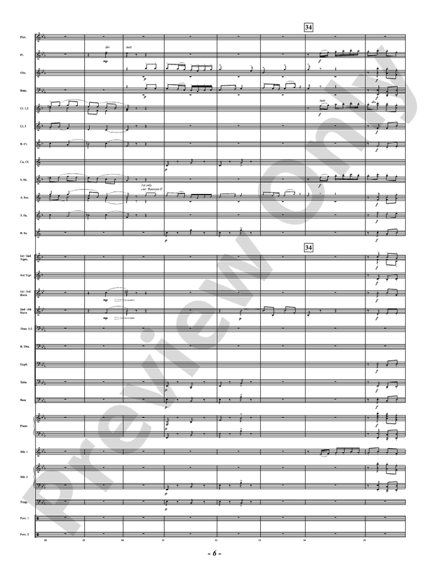 Ancient Airs and Dances - Suite No. 1 for Symphonic Winds - IV. Passo Mezzo e Mascherada - Concert Band Conductor Score & Parts (Digital Download)