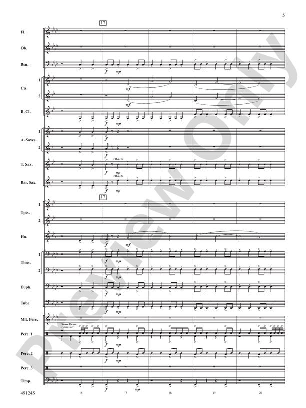 Beyond Reach - Concert Band Conductor Score & Parts (Digital Download)