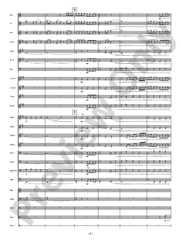 Arabia - Concert Band Conductor Score & Parts(Digital Download)