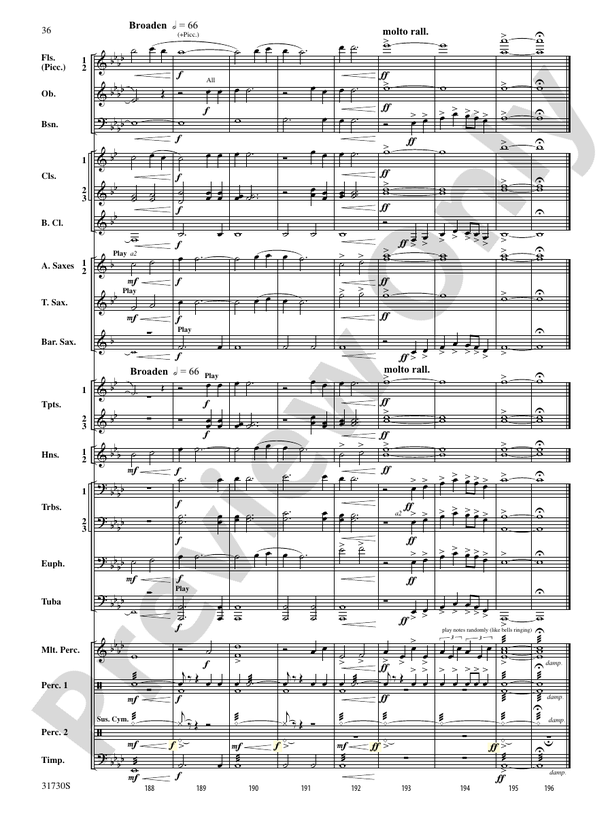 They Shall Run and Be Free - Concert Band Conductor Score & Parts (Digital Download)