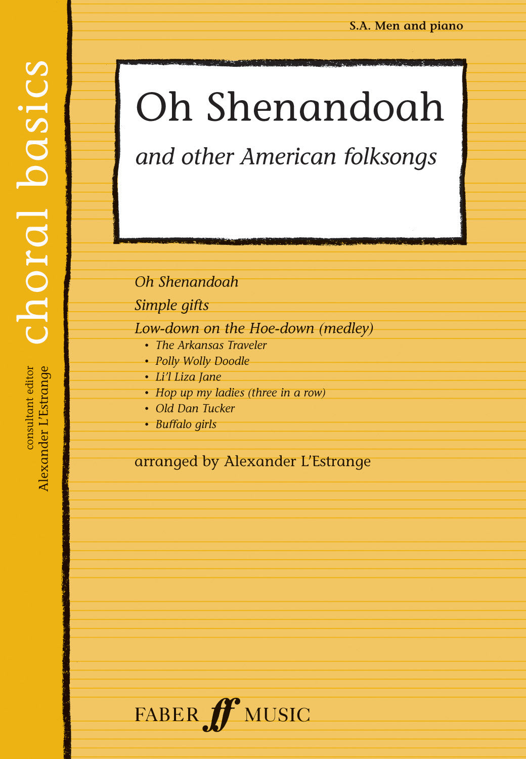 Oh Shenandoah - SATB Chorus (Digital Download)