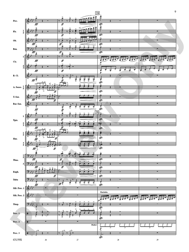 Panopticon Rising - Concert Band Conductor Score & Parts (Digital Download)