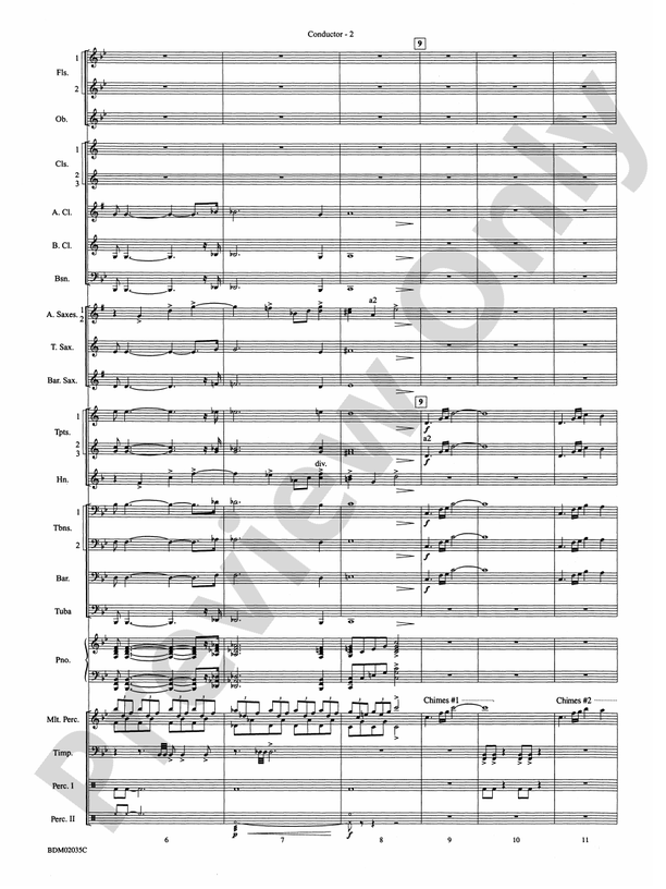The Star of Dreams - Concert Band Conductor Score & Parts (Digital Download)