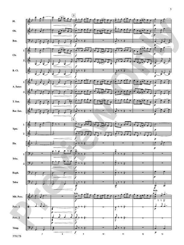 La Tregenda - Concert Band Conductor Score & Parts (Digital Download)