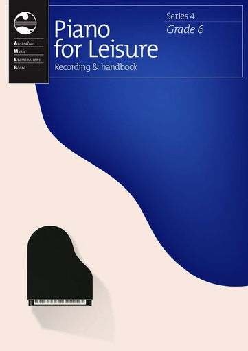AMEB Piano for Leisure Series 4 Grade 6 - Piano - Recording & Handbook AMEB 1201095339