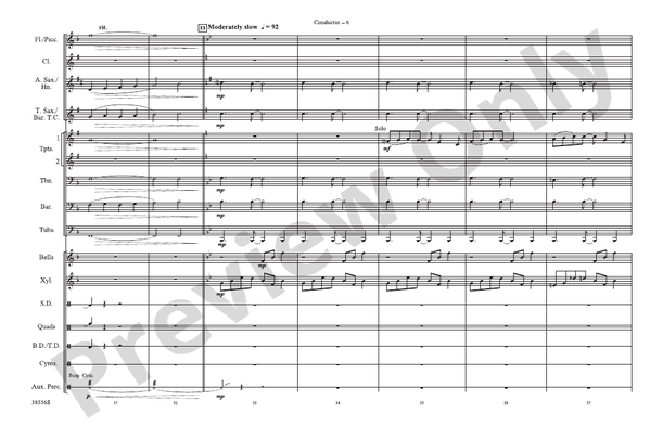 Dentist! / Suddenly, Seymour – Marching Band Conductor Score & Parts (Digital Download)