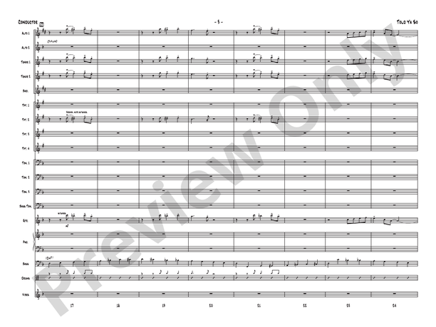 Told Ya So - Jazz Ensemble Conductor Score & Parts(Digital Download)