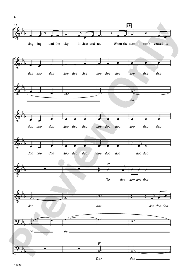 Homeward Bound – SSAATTBB, a cappella Choral Octavo (Digital Download)