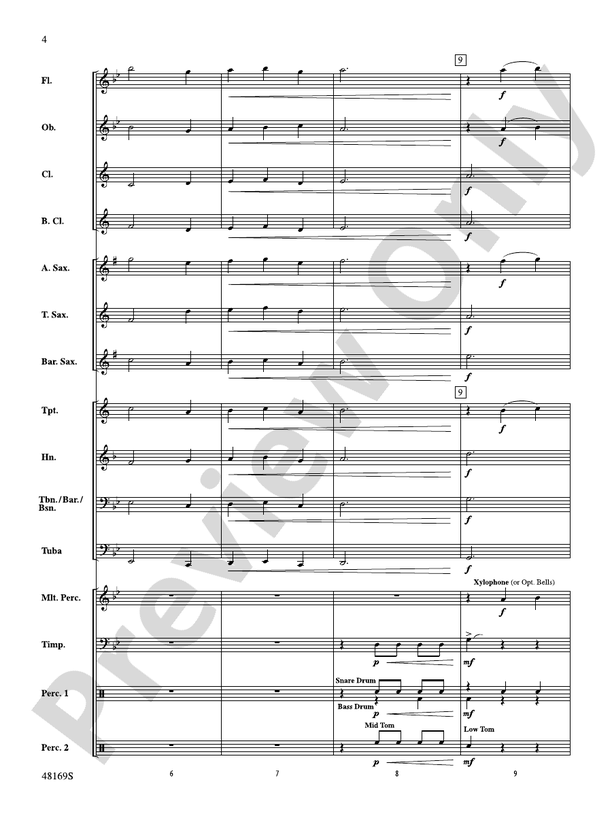 Residence of the Lords - Concert Band Conductor Score & Parts (Digital Download)