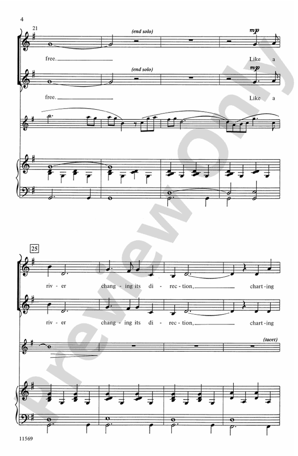 Like a River – 2-Part/SSA Choral Octavo (Digital Download)