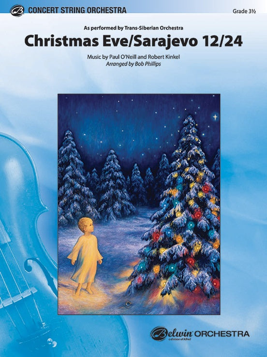 Christmas Eve/Sarajevo 12/24 – String Orchestra Conductor Score & Parts (Digital Download)