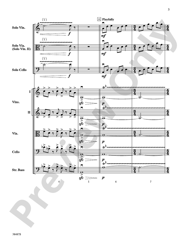Rondo Concertante – String Orchestra Conductor Score & Parts (Digital Download)