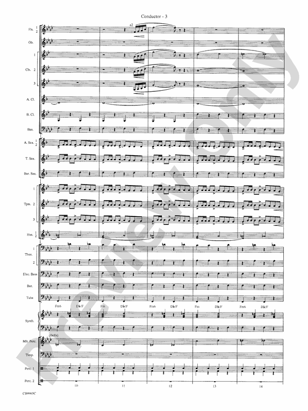 007 -- A James Bond Medley - Concert Band Conductor Score & Parts (Digital Download)