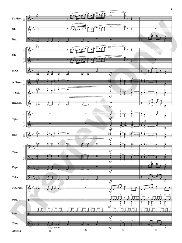 Momentum - Concert Band Conductor Score & Parts (Digital Download)