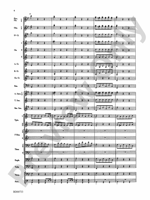 Water Music Suite - Concert Band Conductor Score & Parts (Digital Download)