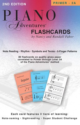 Piano Adventures Flashcards In-A-Box - Piano by Faber/Faber Hal Leonard 420218