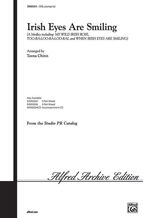 Irish Eyes Are Smiling - SATB Choral Octavo (Digital Download)