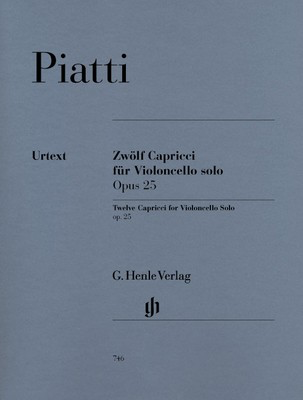 12 Capricci Op 25 Cello Solo