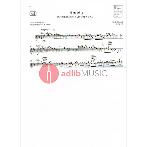 Violin Exam Pieces Grade 7, 2016-2019 - Score and Part - Various - Violin ABRSM