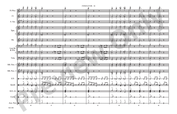 You Ought to Be Having Fun / What Is Hip? – Marching Band Conductor Score & Parts (Digital Download)