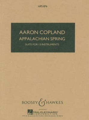 Appalachian Spring - Score - Aaron Copland - Boosey & Hawkes Study Score