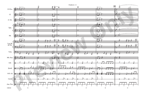 Ramblin' Man – Marching Band Conductor Score & Parts (Digital Download)