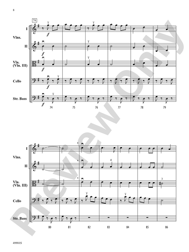 Prelude to Christmas - String Orchestra Conductor Score & Parts (Digital Download)
