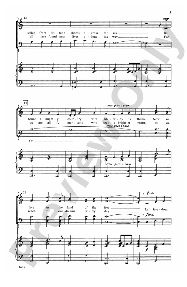 Let Freedom Ring! - Jay Althouse – SATB Choral Octavo (Digital Download)