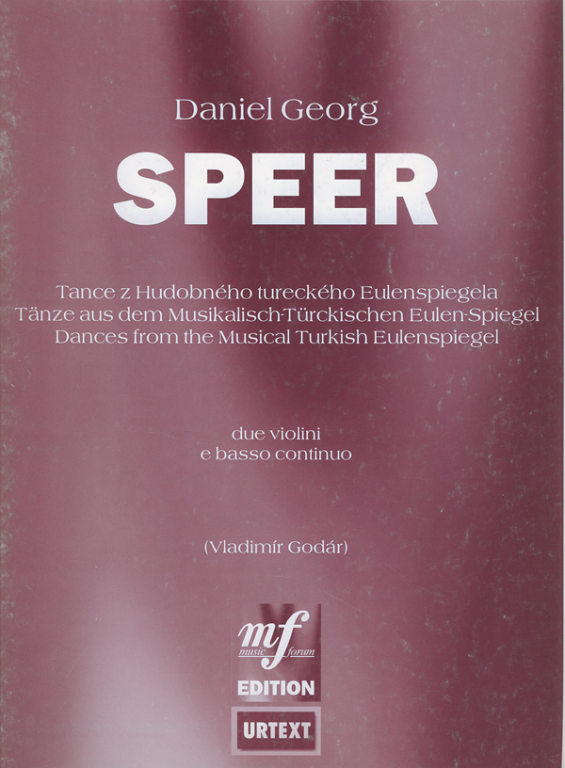 Speer - Dances from the Musical Turkish Eulenspiegel - Violin EMB Z73706