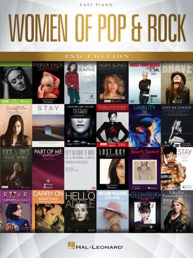 Women Of Pop & Rock Easy Piano 2Nd Edition - Piano;Vocal - Hal Leonard