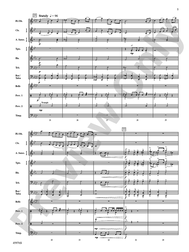 With Uncommon Valor - Concert Band Conductor Score & Parts (Digital Download)
