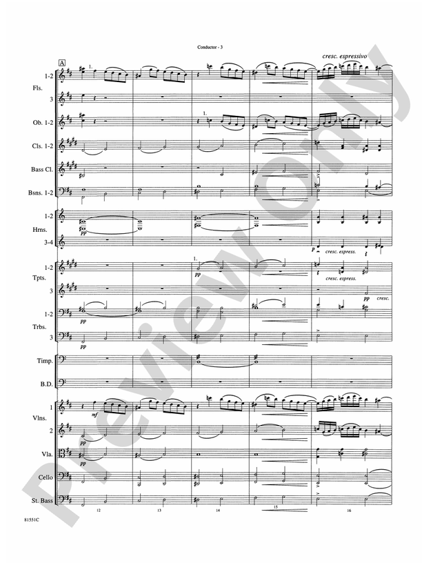 Toccata – Full Orchestra Conductor Score & Parts (Digital Download)