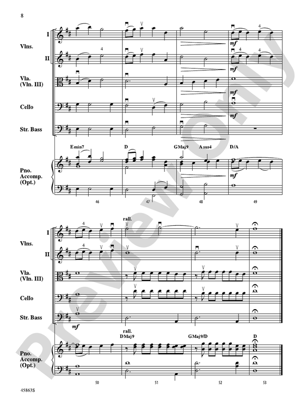 Dancing Kites - String Orchestra Conductor Score & Parts (Digital Download)
