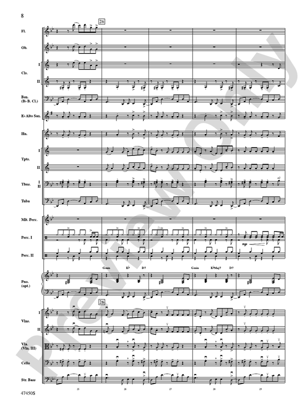 Havana - Full Orchestra Conductor Score & Parts (Digital Download)