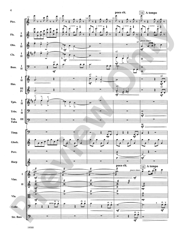 Camp Meeting (Fantasia on Early American Hymns) – Full Orchestra Conductor Score & Parts (Digital Download)