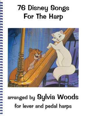 76 Disney Songs for the Harp - Harp Sylvia Woods Hal Leonard