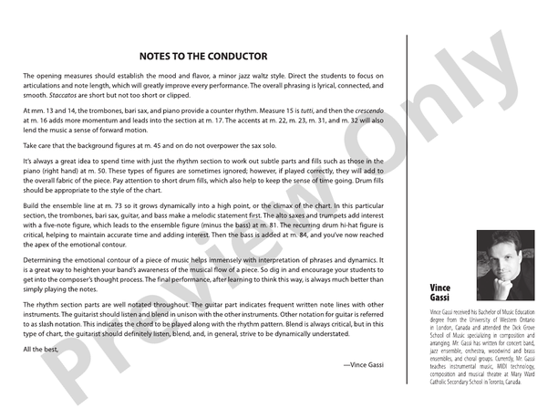 We Three Swing - Jazz Ensemble Conductor Score & Parts(Digital Download)