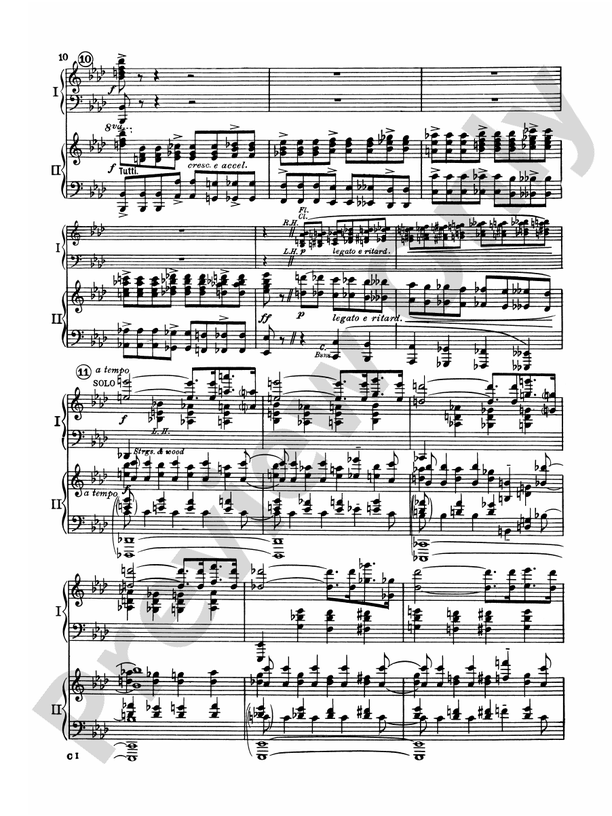 Concerto in F - 2 Pianos, 4 Hands (Digital Download)