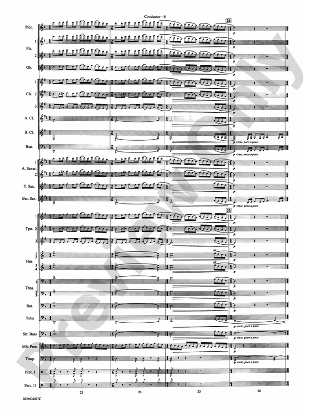 Tir Na Nog (A Celtic Legend) - Concert Band Conductor Score & Parts (Digital Download)